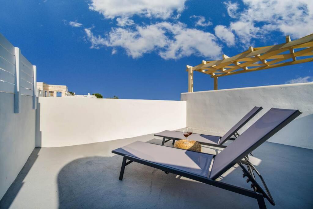 Villa Brouzos- Maisonette With Sea & Mountain View Emporio  Экстерьер фото
