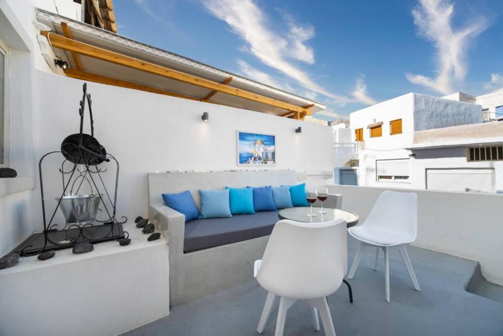 Villa Brouzos- Maisonette With Sea & Mountain View Emporio  Экстерьер фото